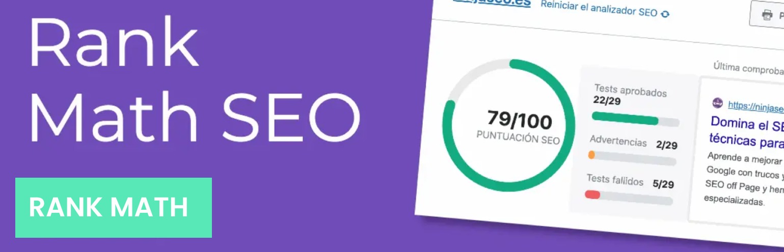 Rank Math SEO pluging SEO para wordpress