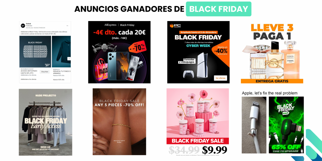 anuncios ganadores black friday
