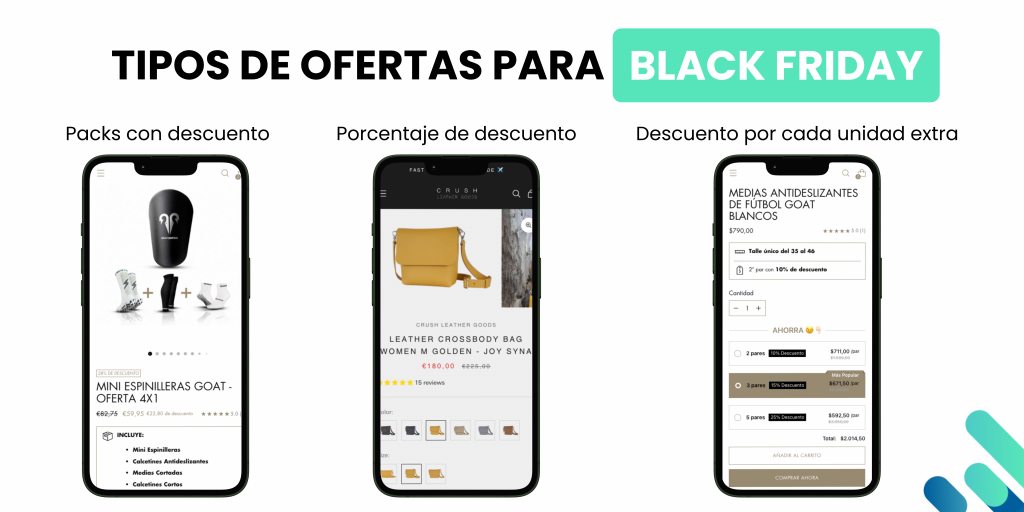 tipos de oferta para black friday