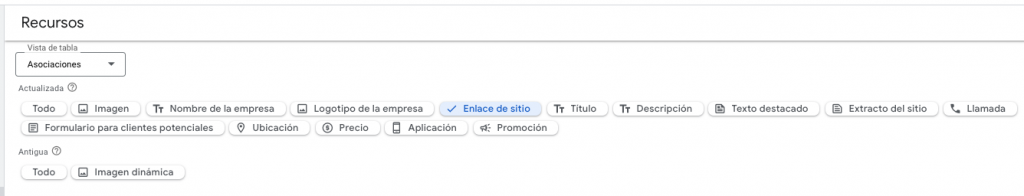 Recursos de Google Ads
