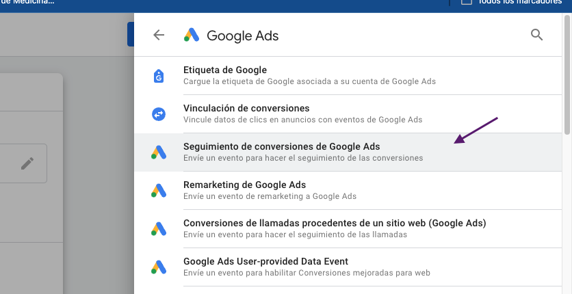 Seguimiento de Conversiones Google Ads