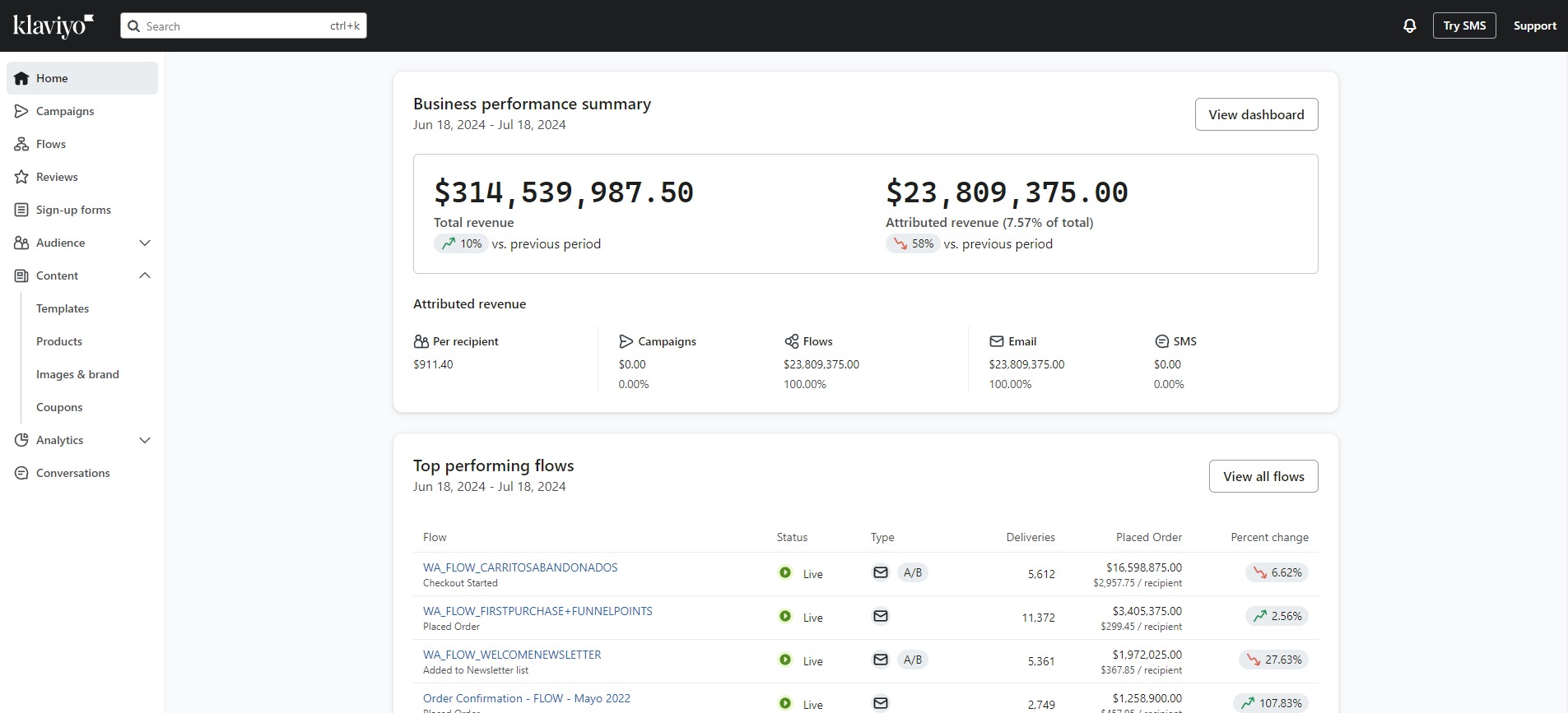 Klaviyo Email Marketing