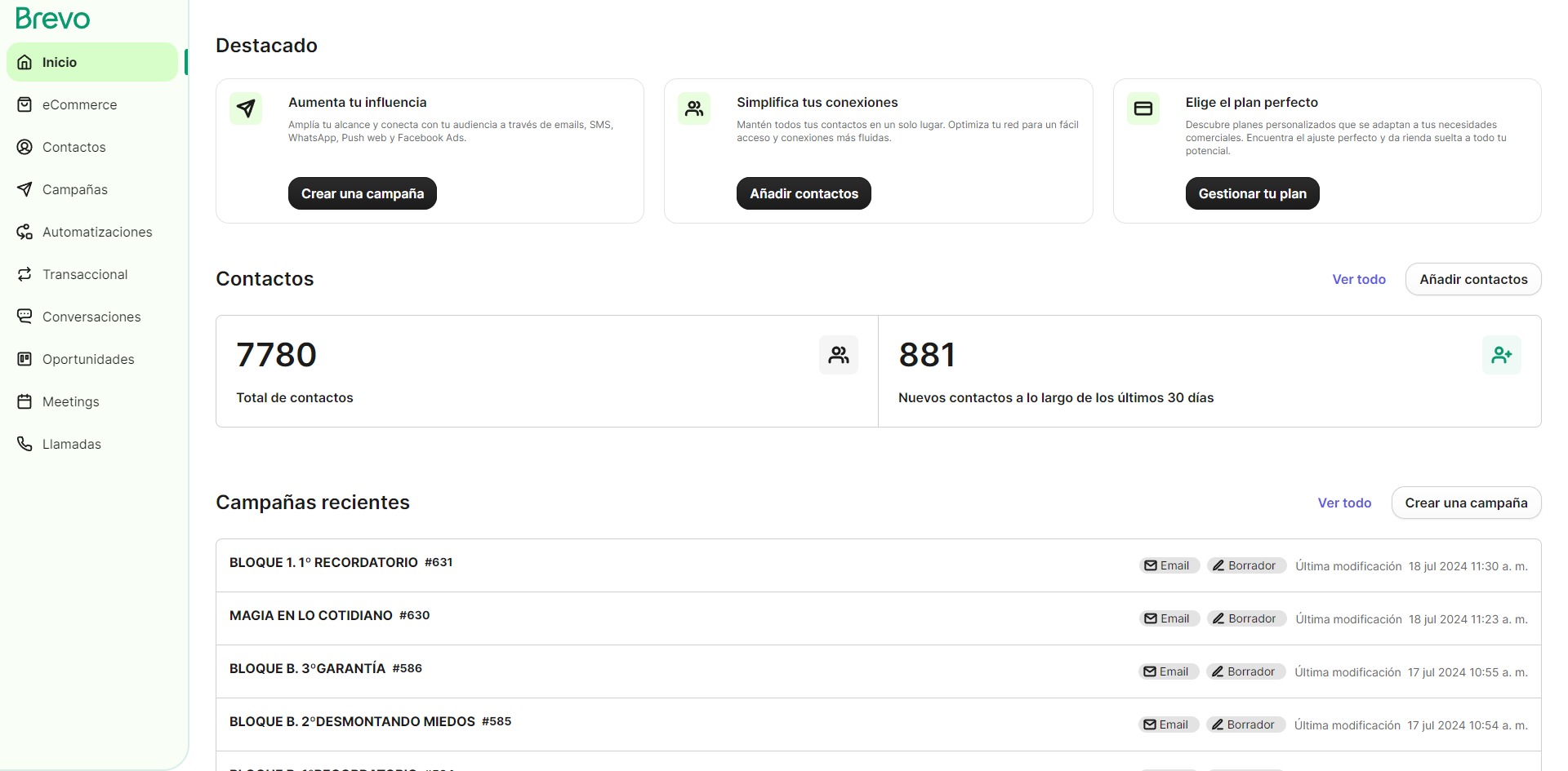 Brevo (ex Sendinblue) | Email Marketing, Automatización, CRM